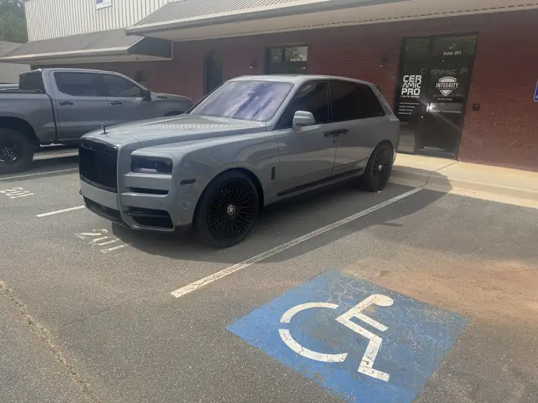Rolls-Royce Cullinan protected with System X ceramic coating